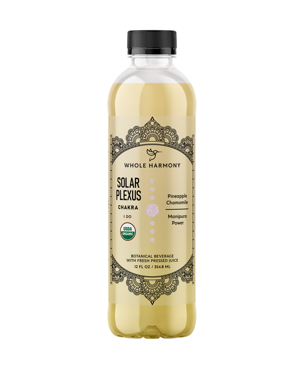 Certified Organic Solar Plexus Chakra Balancing Beverage 6 pack