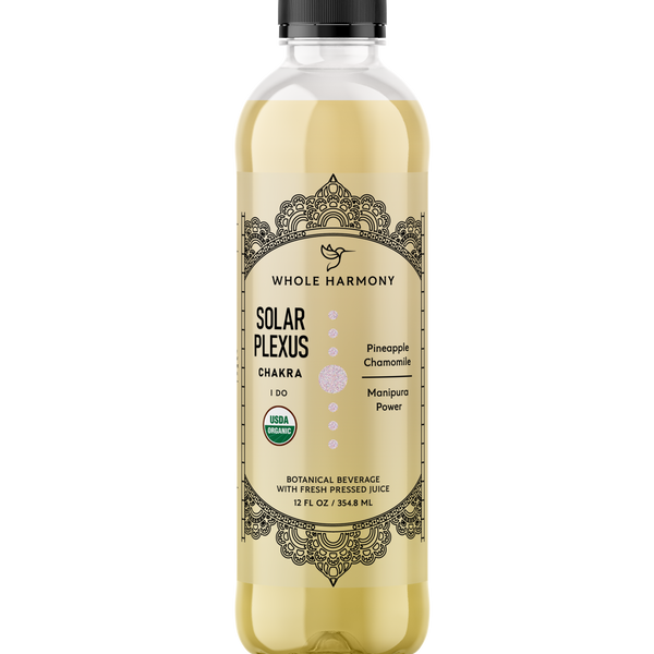Certified Organic Solar Plexus Chakra Balancing Beverage 6 pack