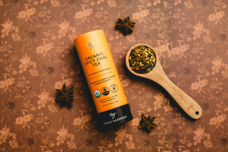 Spicy Chai Tea Tube - Certified Organic ** – Whole Harmony