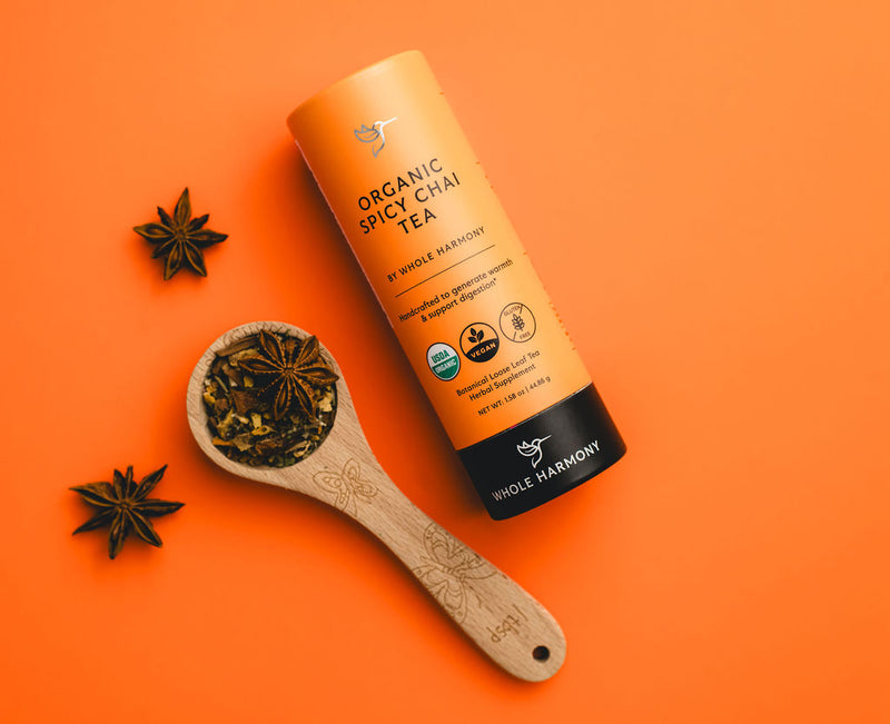 Spicy Chai Tea Tube - Certified Organic ** – Whole Harmony