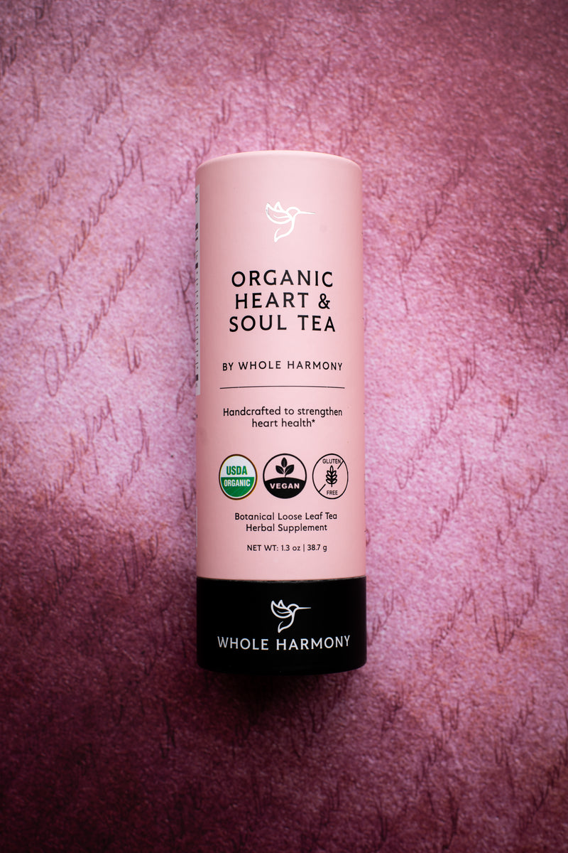 Heart & Soul Tea Tube - Certified Organic** – Whole Harmony