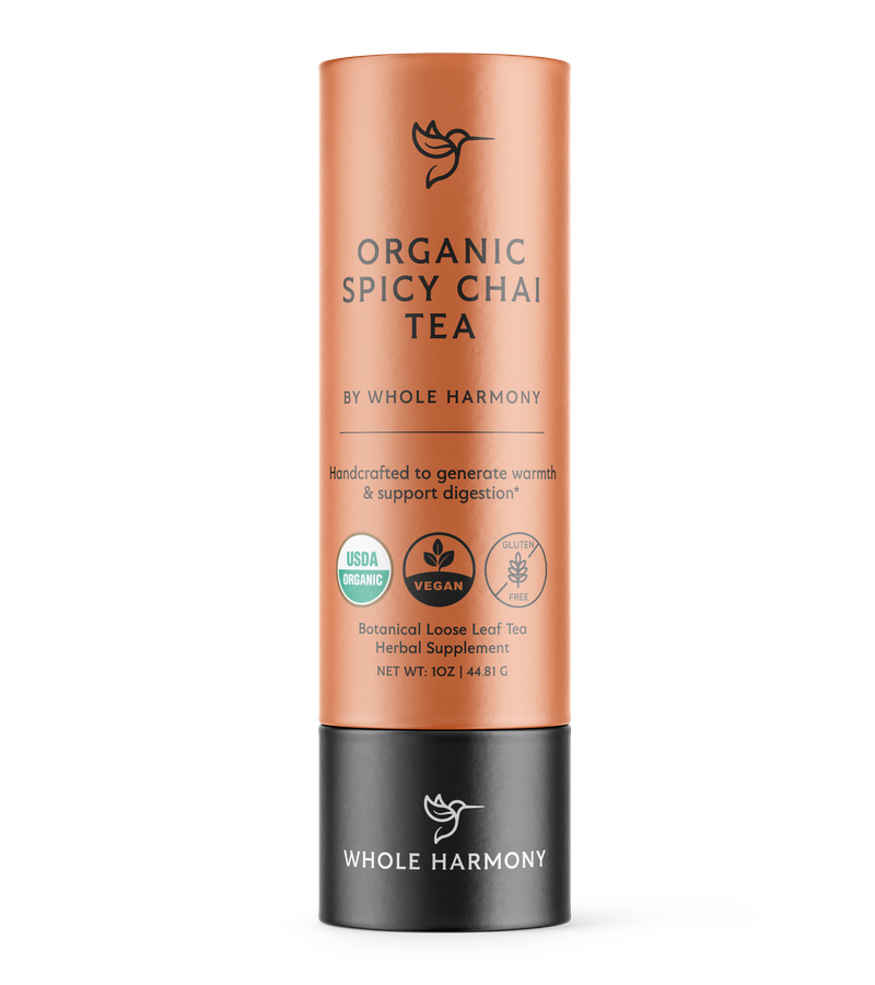 Spicy Chai Tea Tube - Certified Organic ** – Whole Harmony