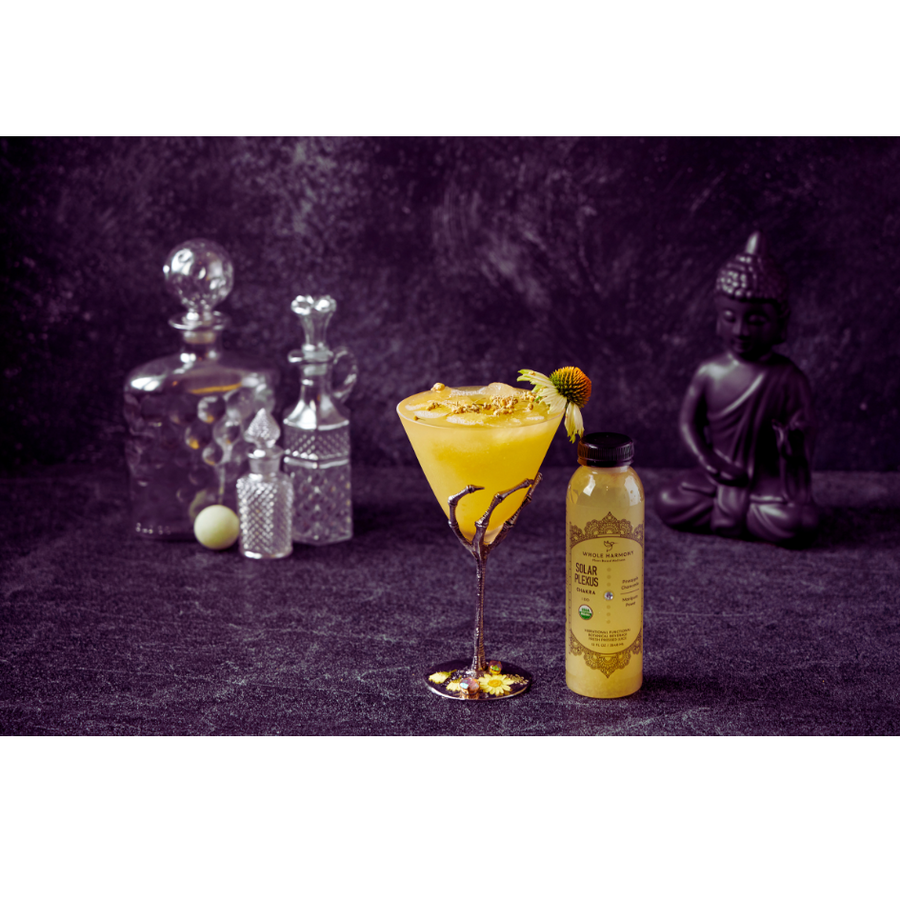 Certified Organic Solar Plexus Chakra Balancing Beverage 6 pack