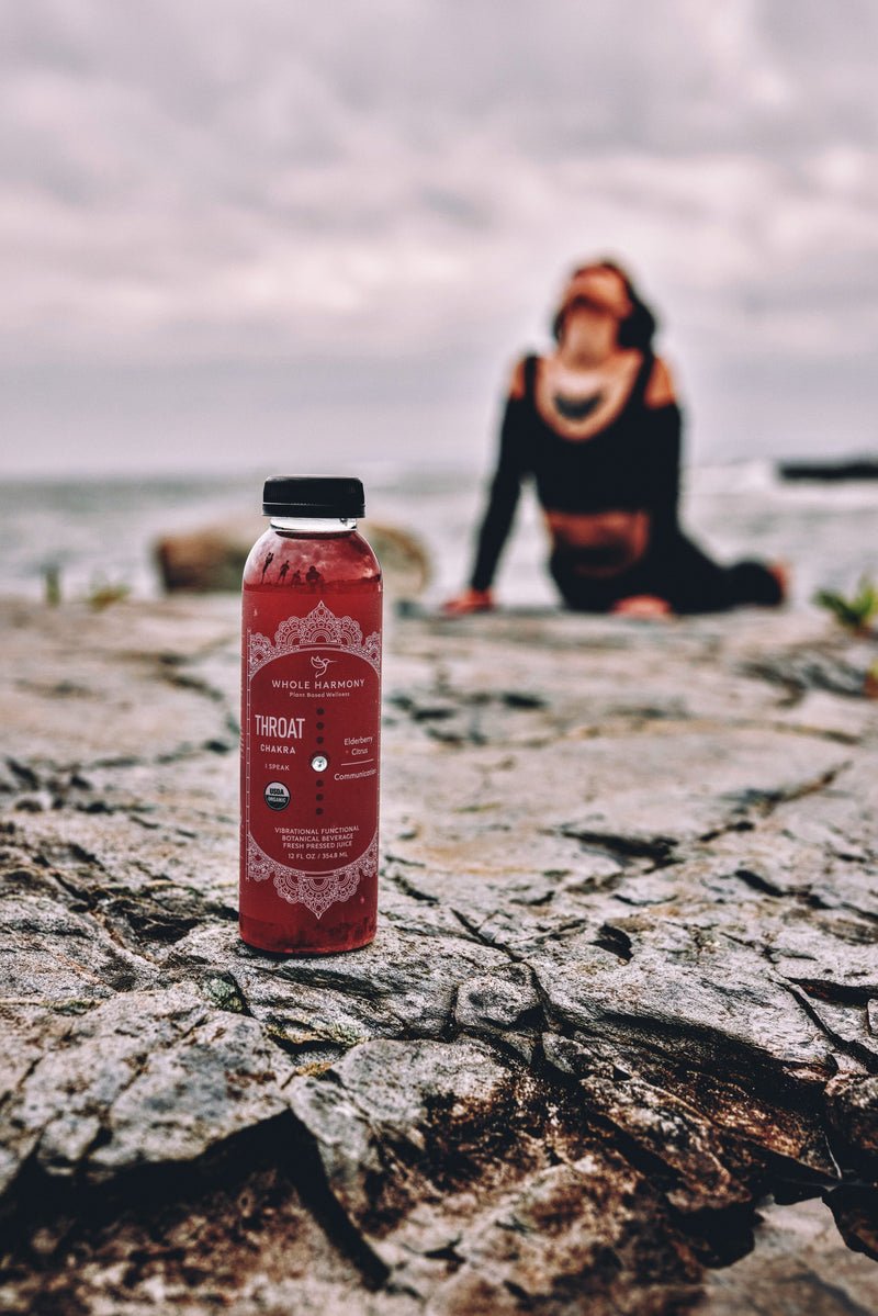Certified Organic Throat Chakra Balancing Beverage 6 pack - FREE SHIPPING