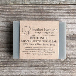 Bentonite Orange Clove Shave Bar