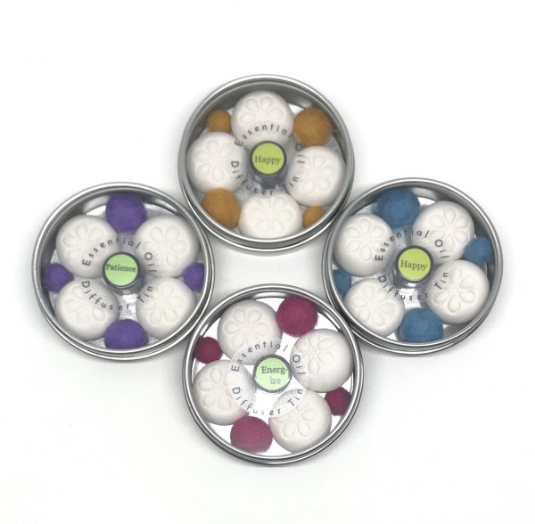 Peaceful Flower Diffuser Tin