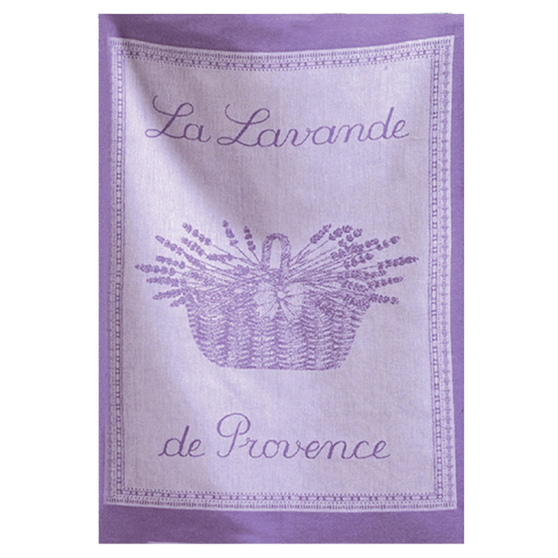 Purple Lavender Tea Towel