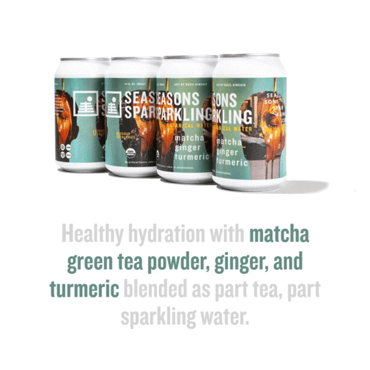 Matcha Ginger Turmeric Botanical Water
