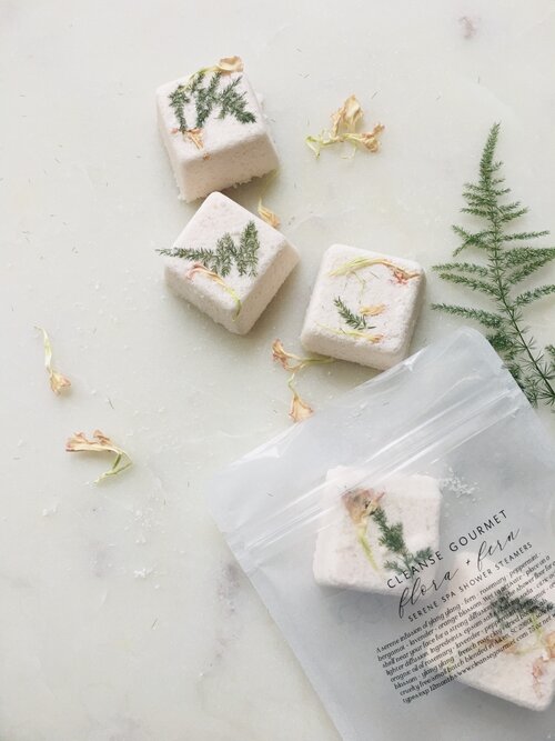 Flora + Fern Serene Spa Shower Steamers