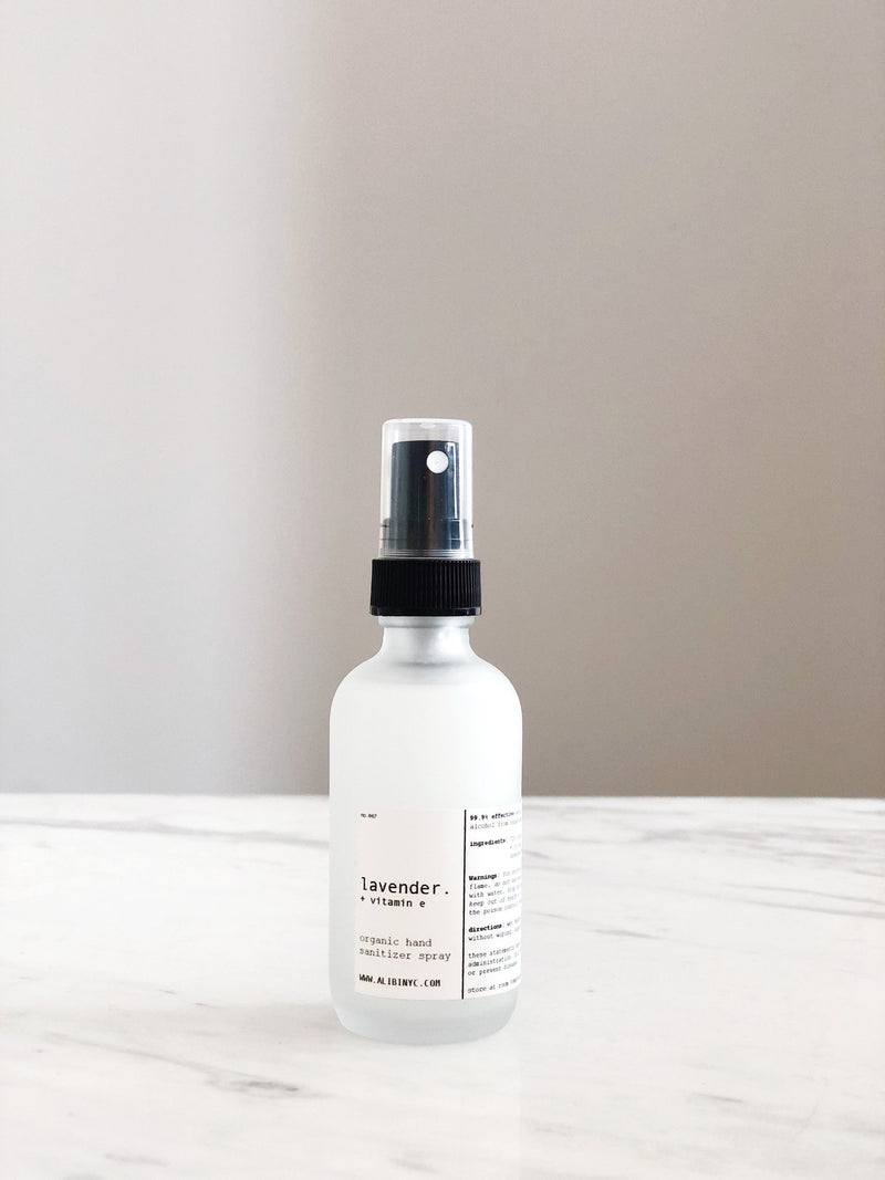 Organic Hand Sanitizer Spray