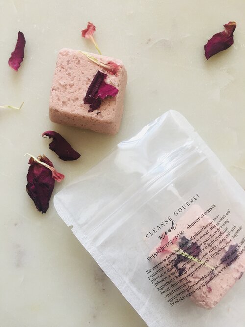 Mood- Pepperberry + Rose Shower Steamers