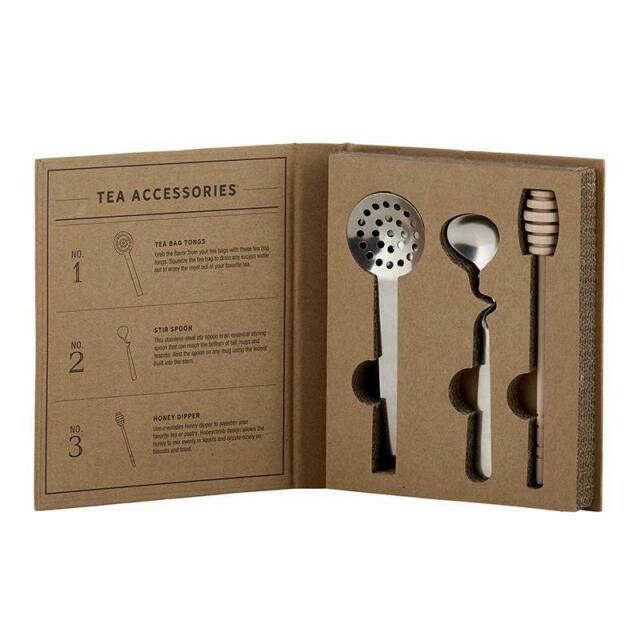 Cardboard Book Set- Tea Accessories